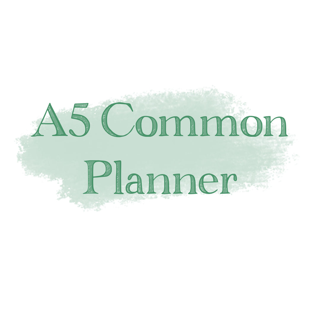 A5 Common Planner