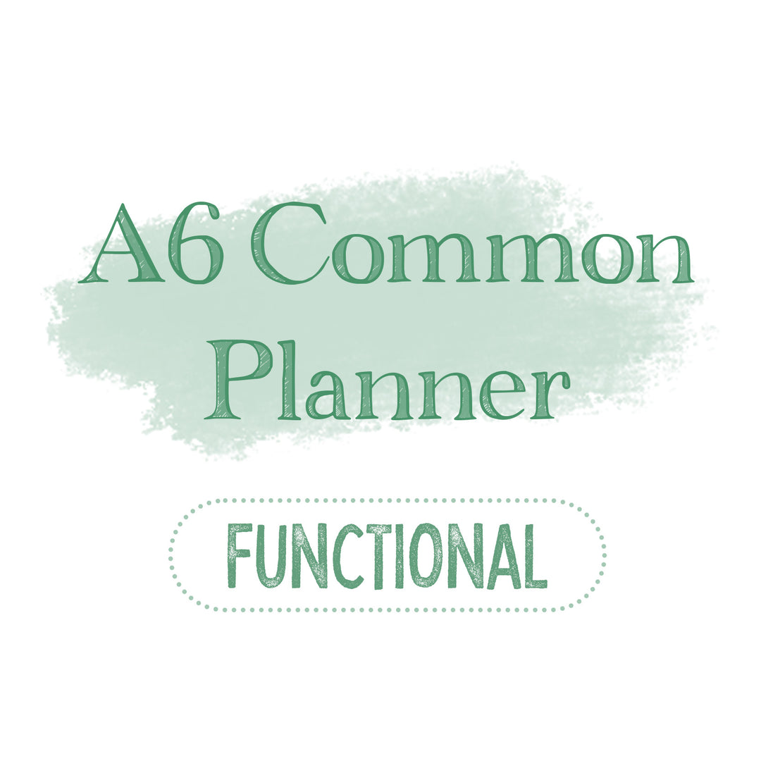 A6 Common Planner Functional