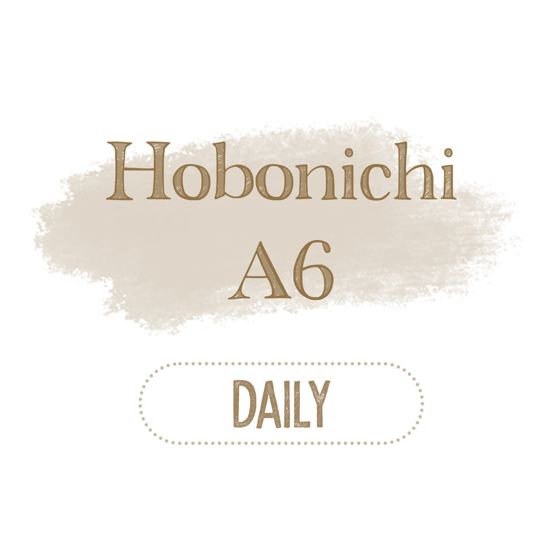 Hobonichi A6 Daily