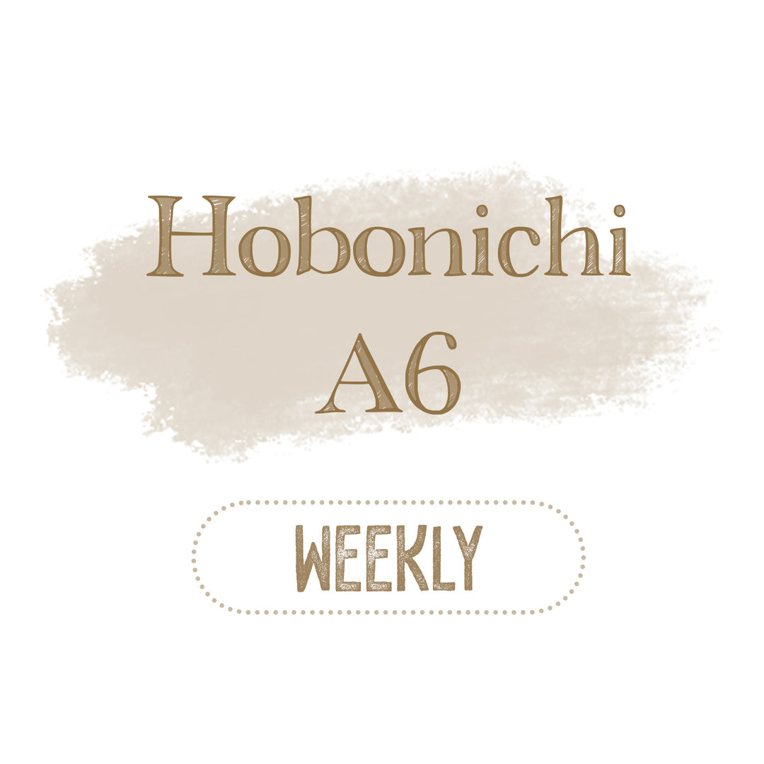 Hobonichi A6 Weekly