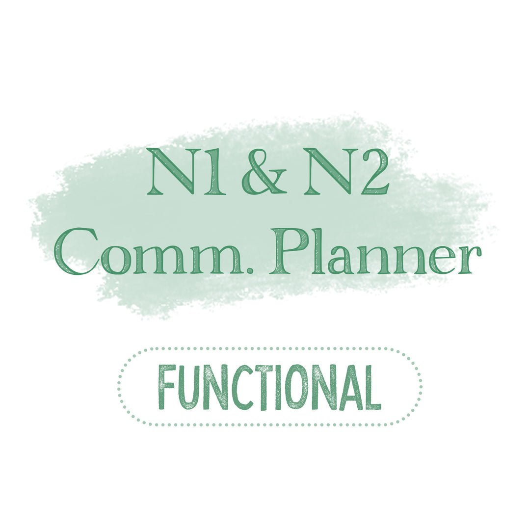 N1 & N2 Common Planner Functional