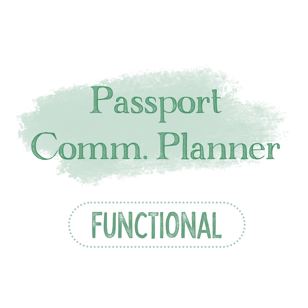 Passport Common Planner Functional