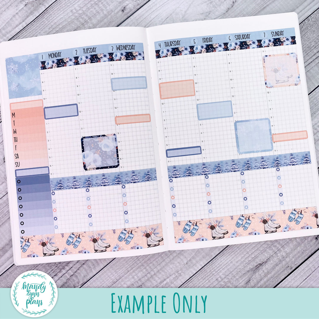A5, B6, N1 & N2 Common Planner Weekly Kit || Liberty Floral || 322