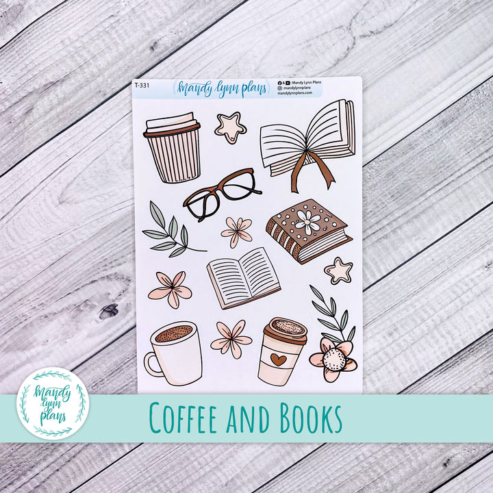 Coffee and Books Large Deco || T-331