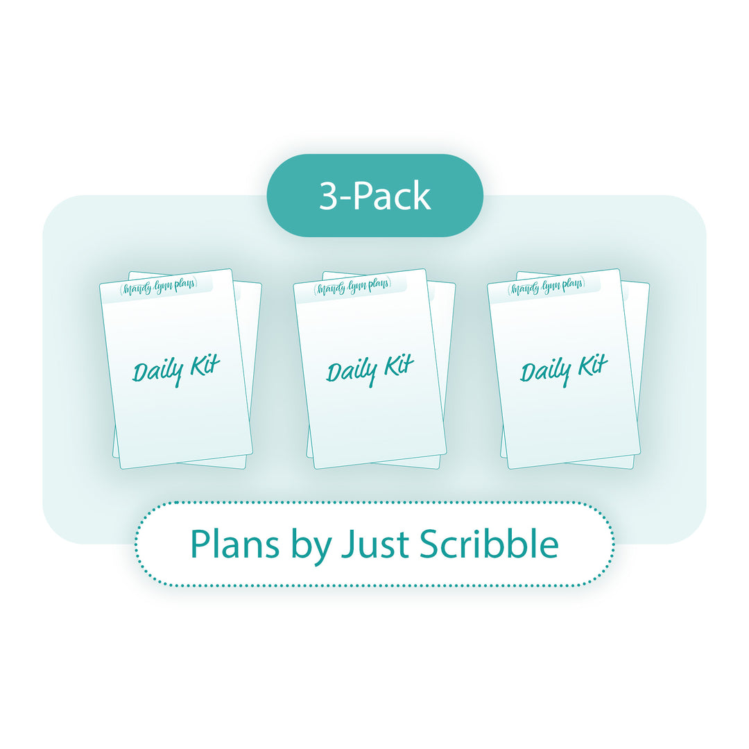 3-PACK Sub Box Daily Kit Add-On (Plans by JS)