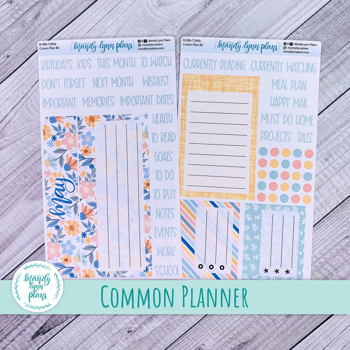 May Common Planner Dashboard || Spring Days || 266