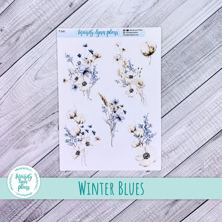 Winter Blues Large Deco || T-341