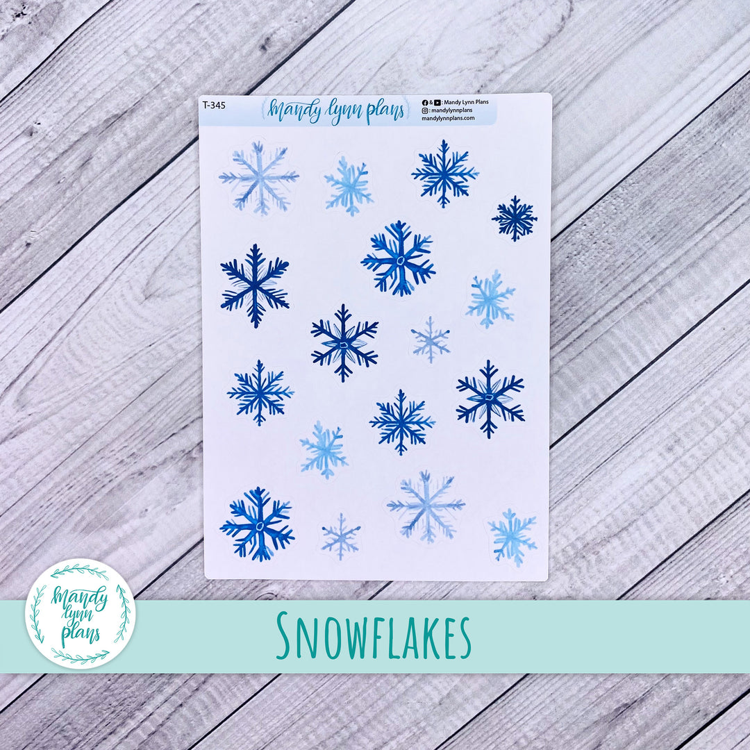 Snowflakes Large Deco || T-345