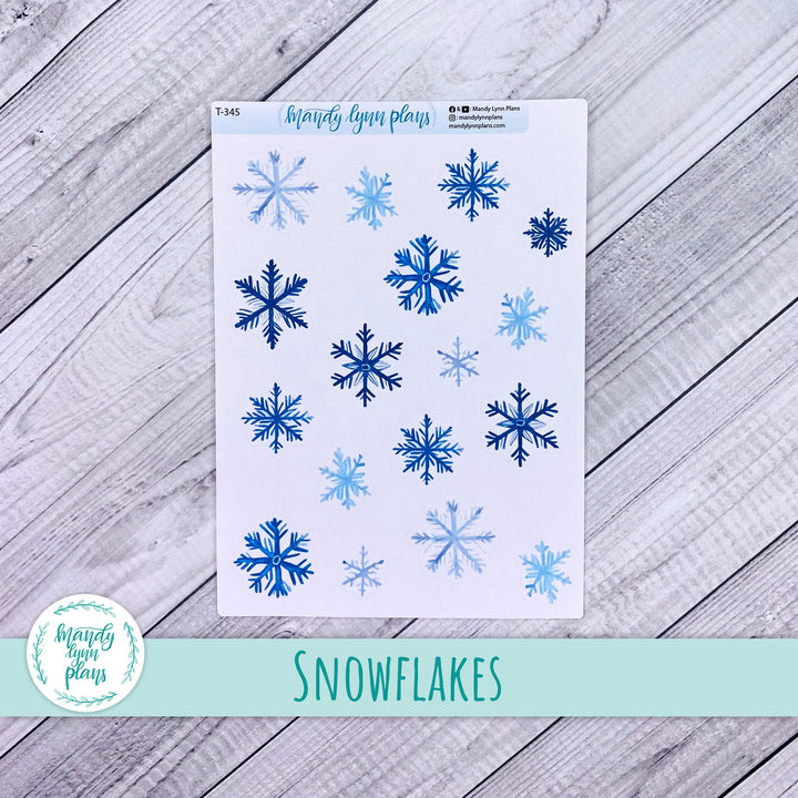 Snowflakes Large Deco || T-345