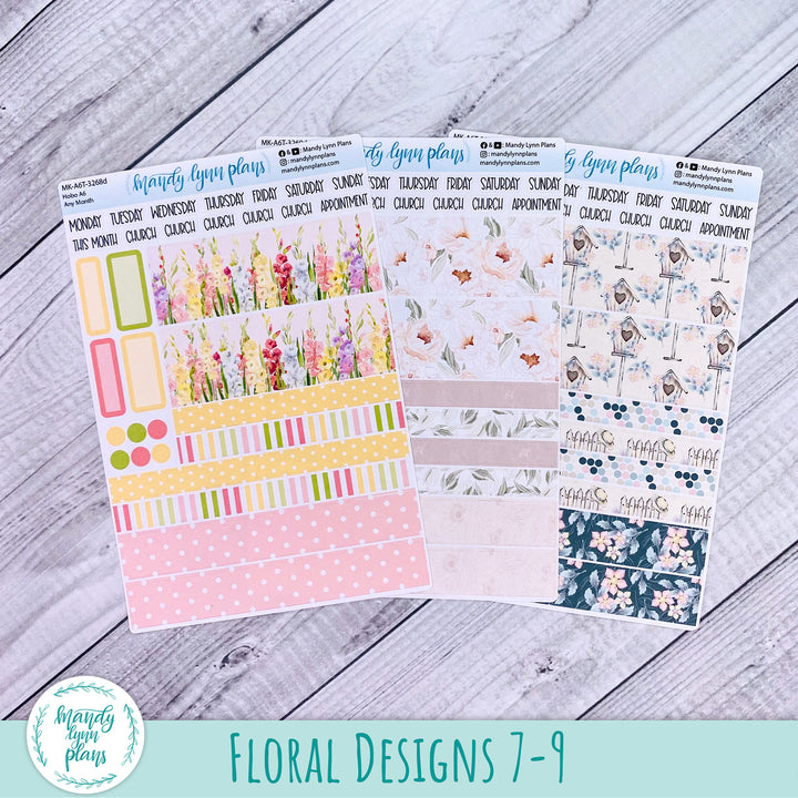 Whole Year Bundle || 3 Design Options || 12 Any Month Kits || Hobonichi A6 Original Techo