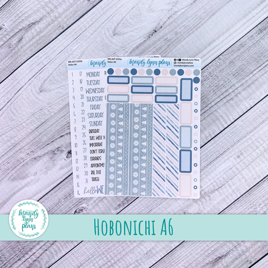 Hobonichi A6 Weekly Kit || Frozen Lake || WK-A6T-3293