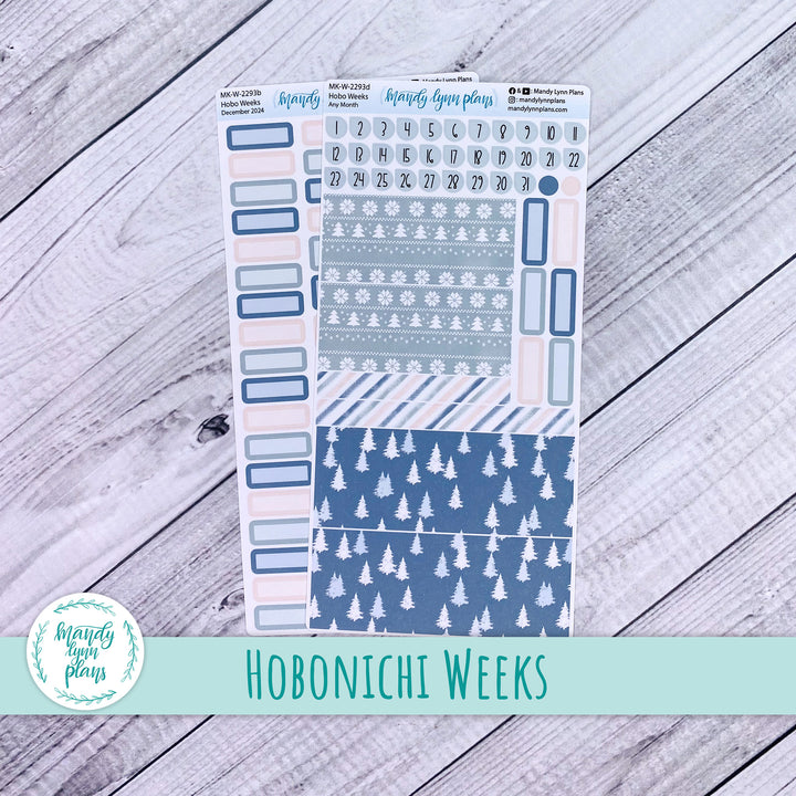 Any Month Hobonichi Weeks Monthly Kit || Frozen Lake || MK-W-2293