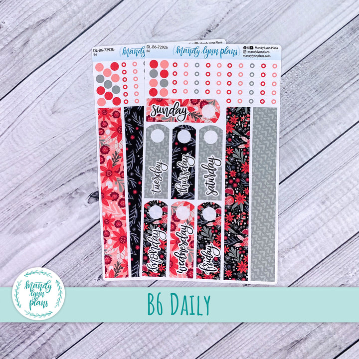 B6 Daily Kit || Winter Flora || DL-B6-7292