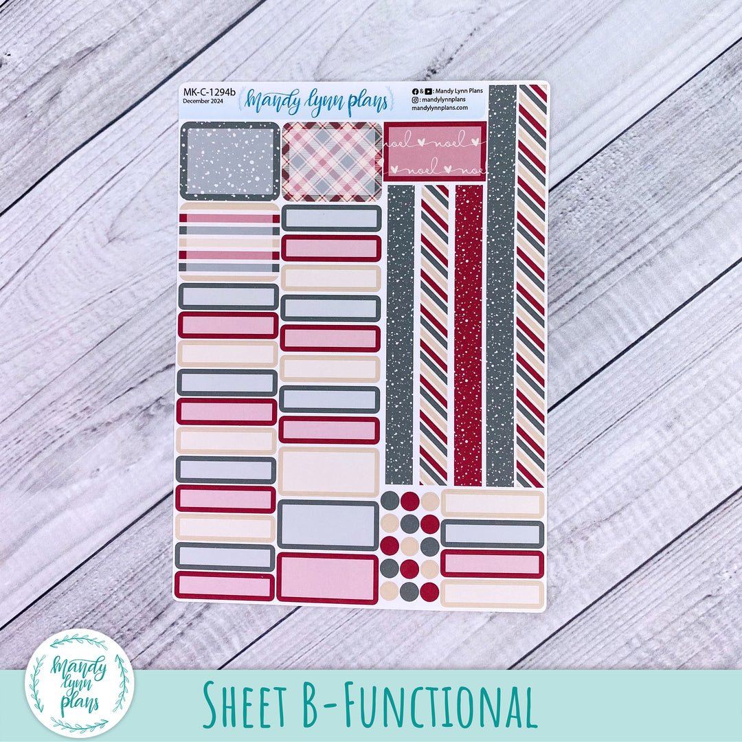 Any Month Hobonichi Cousin Monthly Kit || Noel || MK-C-1294