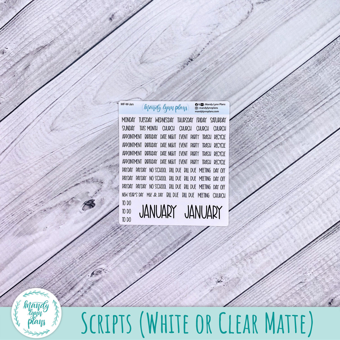 Hobonichi Weeks January 2025 Monthly Kit || New Year's Party || MK-W-2295