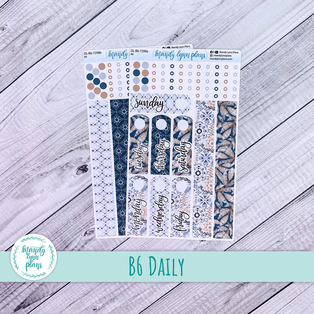 B6 Daily Kit || Rustic Boho || DL-B6-7298
