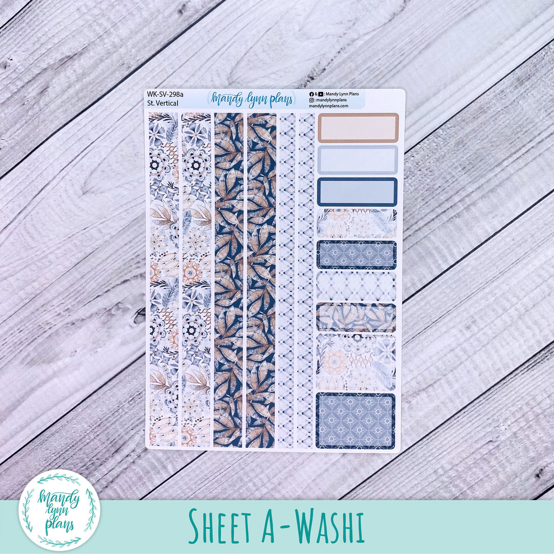 Standard Vertical Weekly Kit || Rustic Boho || WK-SV-298