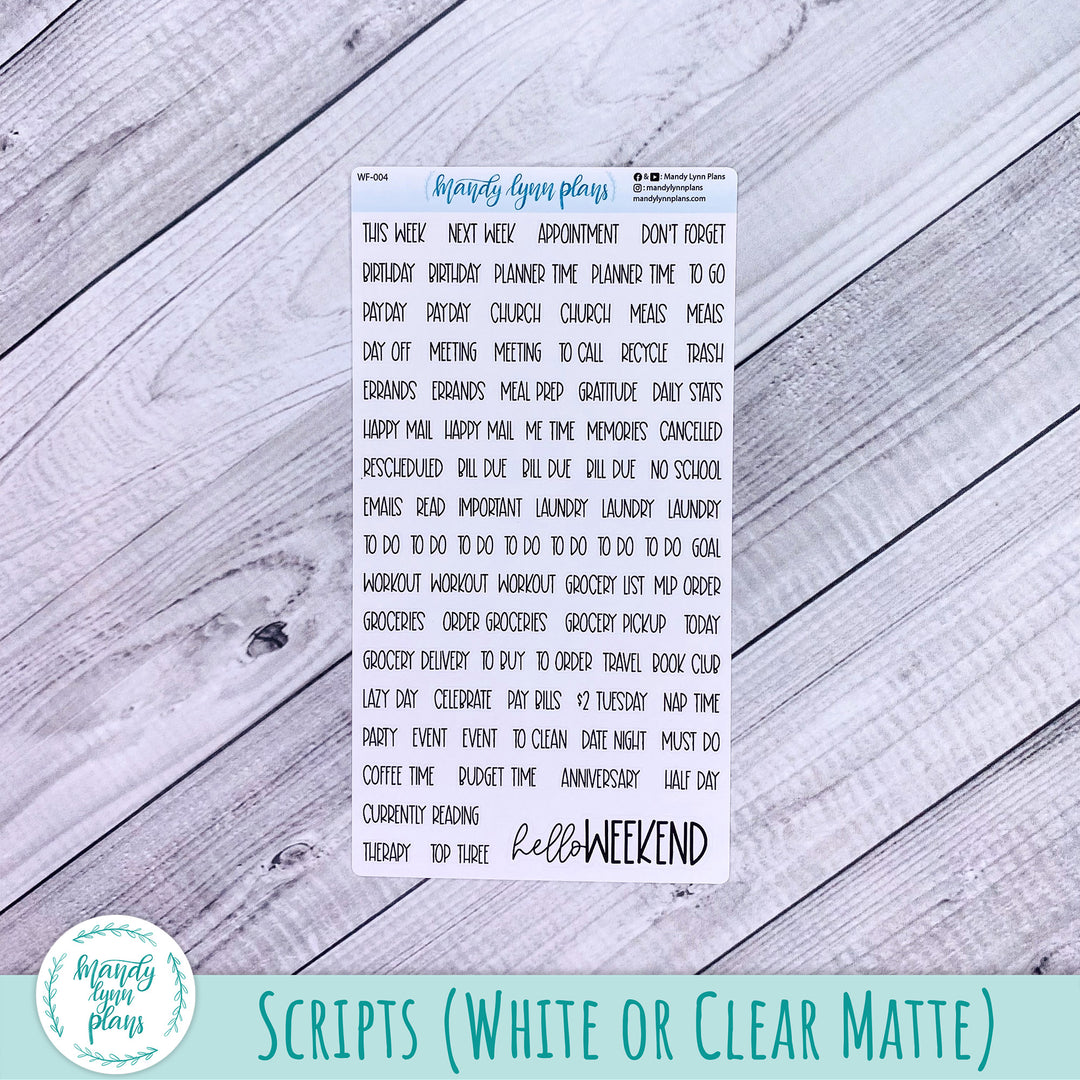 Wonderland 222 Weekly Kit || Mountains || 333
