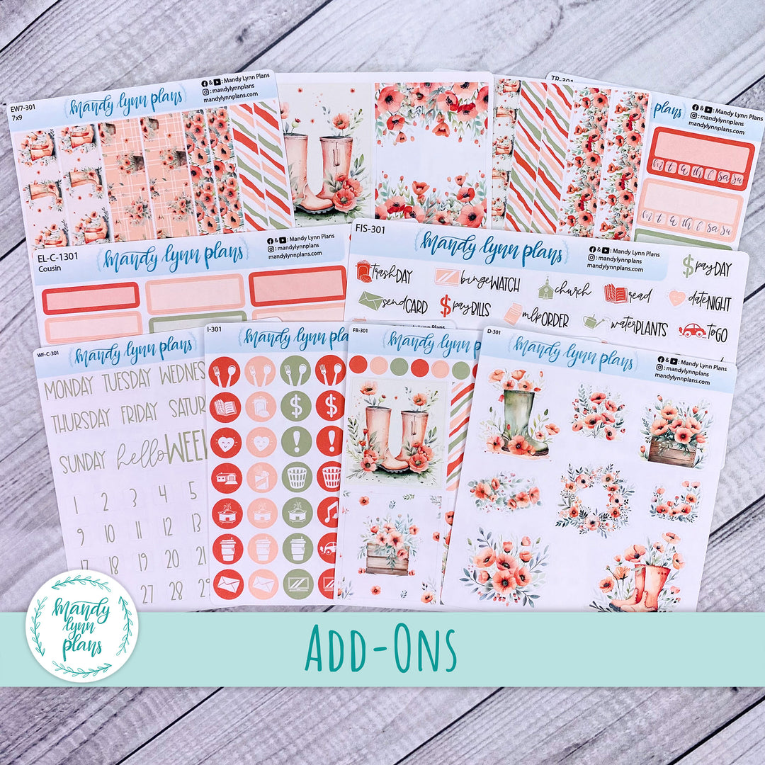 Red Poppies Add-Ons || 301