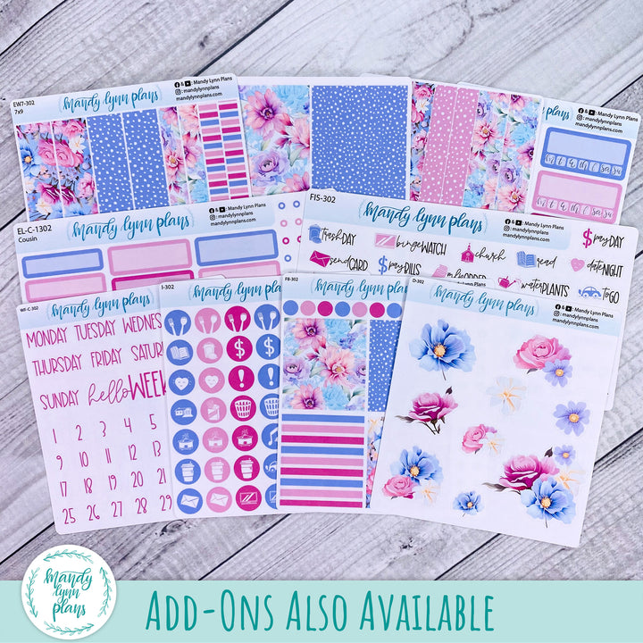 A5 Plans by Just Scribble Daily Kit || Daydream || DL-A5P-302
