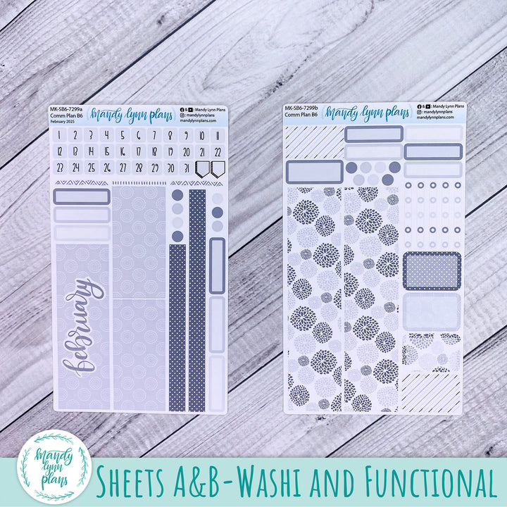 February 2025 Common Planner Monthly Kit || Minimalist || 299
