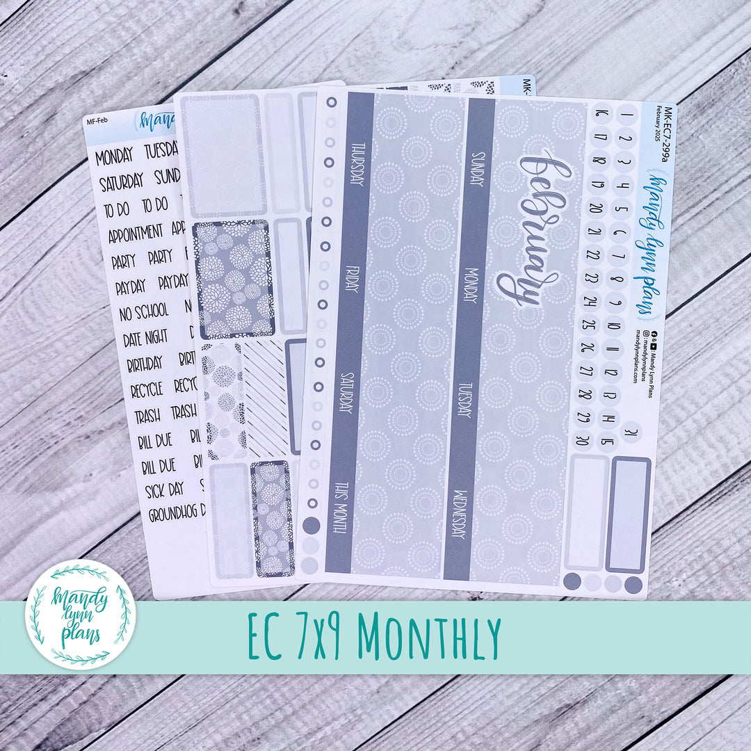 EC 7x9 February Monthly Kit || Minimalist || MK-EC7-299