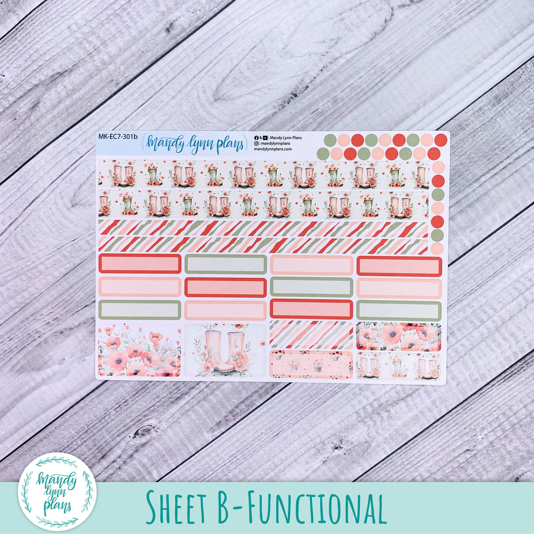 EC 7x9 February Monthly Kit || Red Poppies || MK-EC7-301