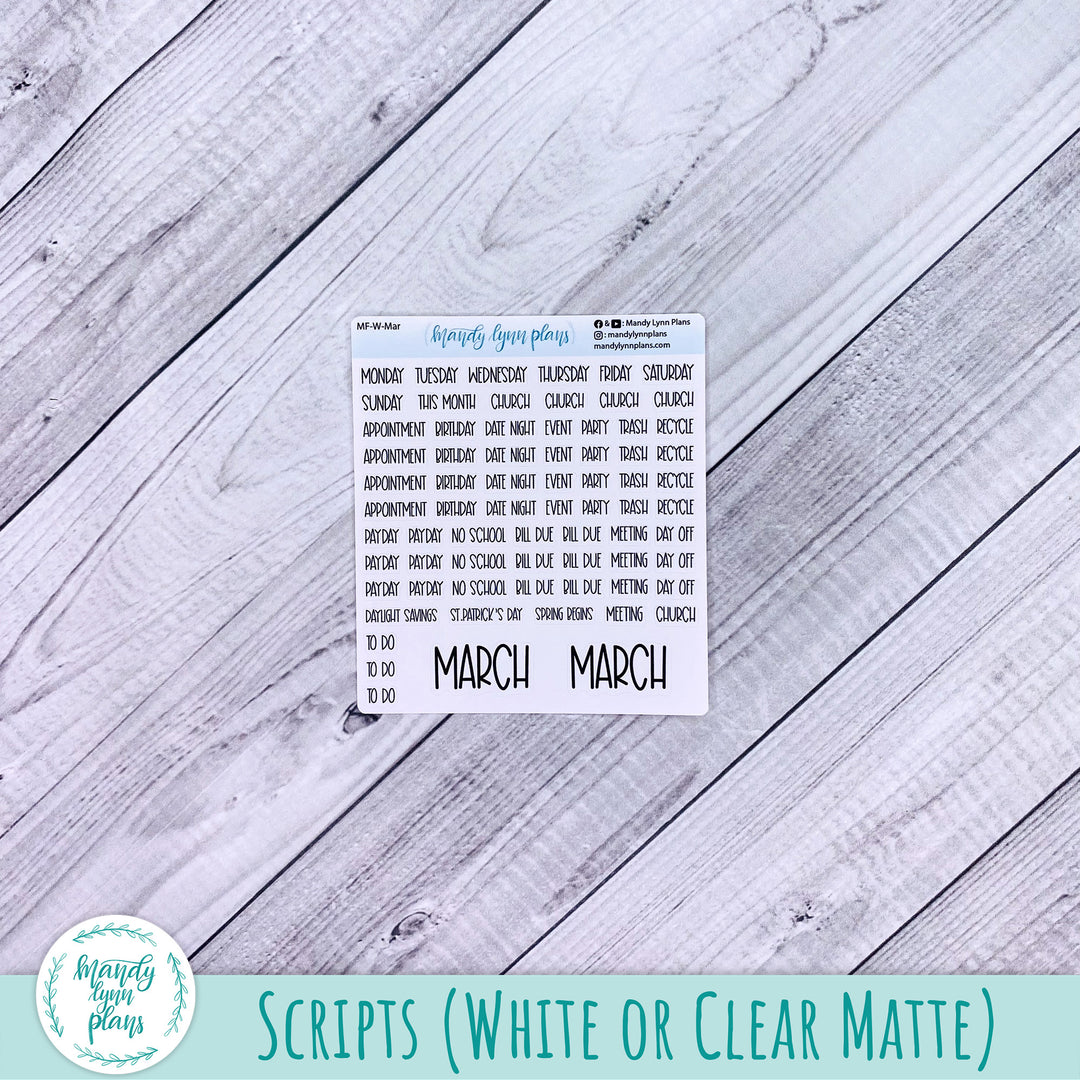 Hobonichi Weeks March 2025 Monthly Kit || Daffodils || MK-W-2303