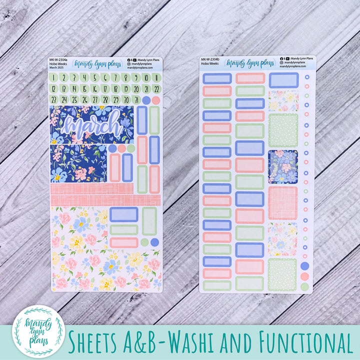 Hobonichi Weeks March 2025 Monthly Kit || Spring Delight || MK-W-2304
