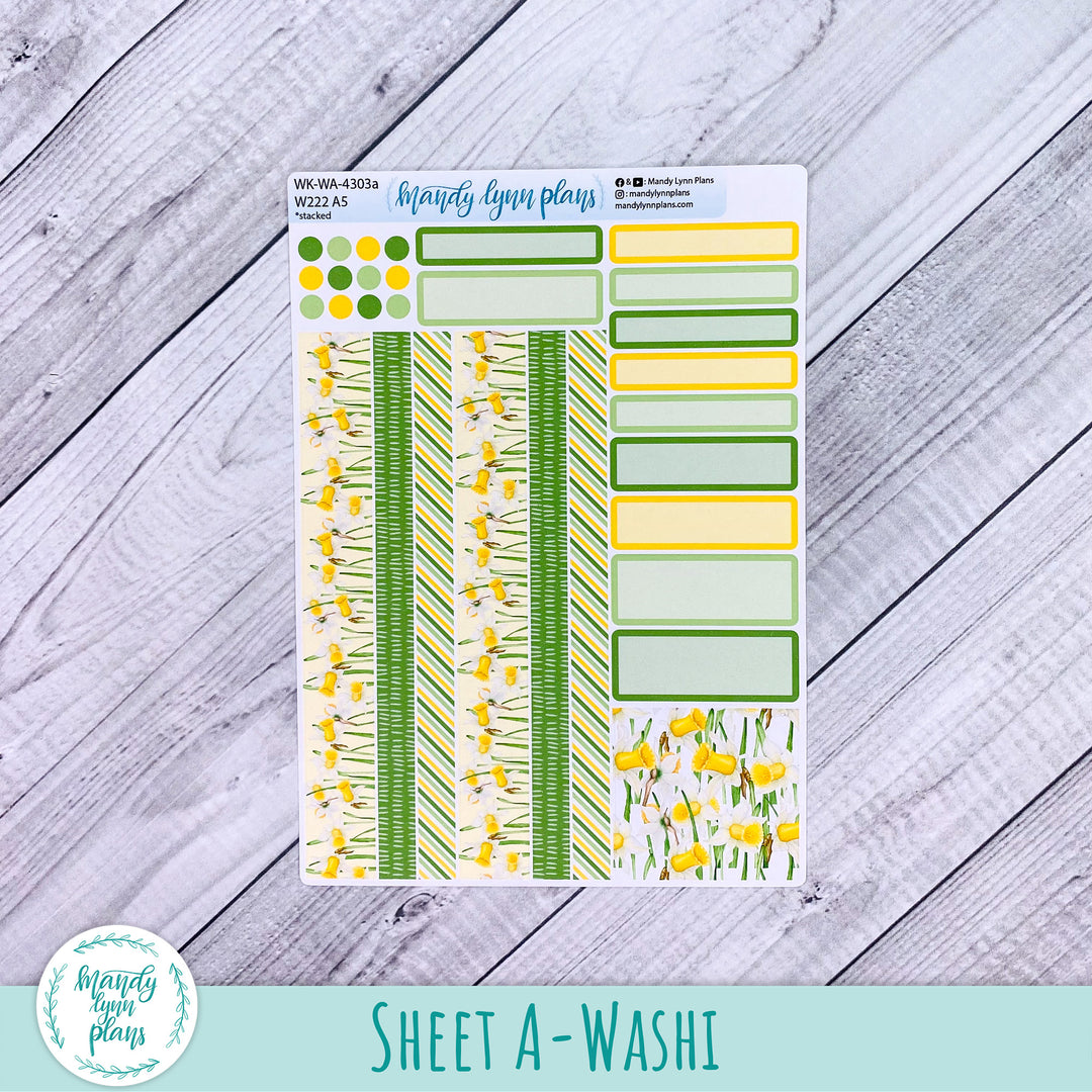 Wonderland 222 Weekly Kit || Daffodils || 303