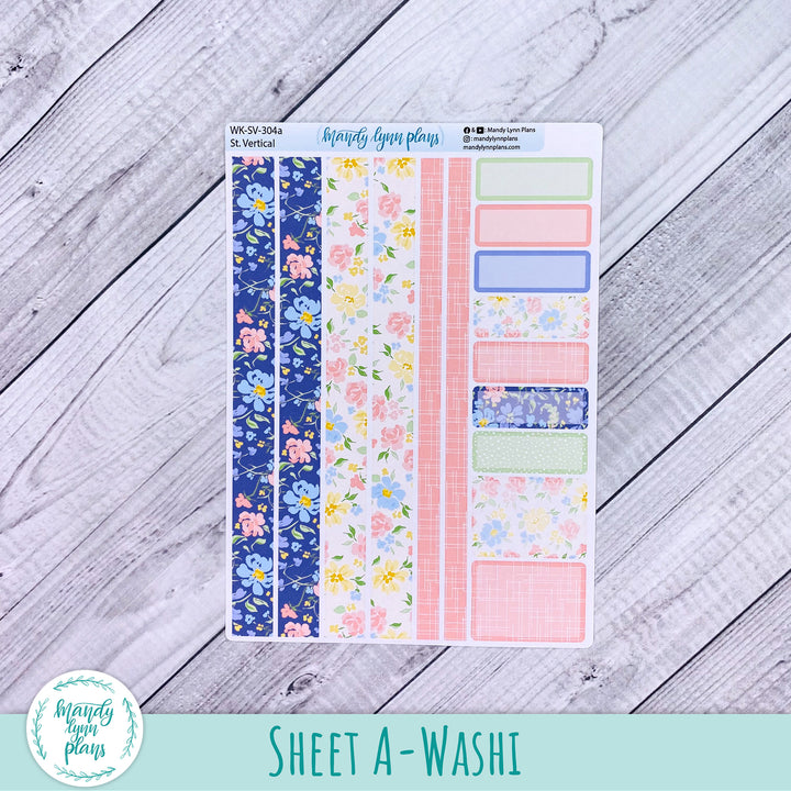 Standard Vertical Weekly Kit || Spring Delight || WK-SV-304
