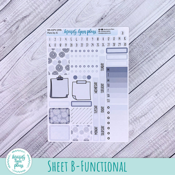A5 Plans by Just Scribble Weekly Kit || Minimalist || 299