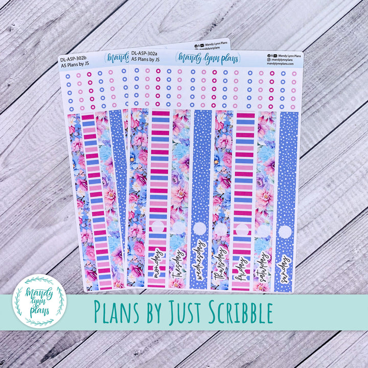 A5 Plans by Just Scribble Daily Kit || Daydream || DL-A5P-302