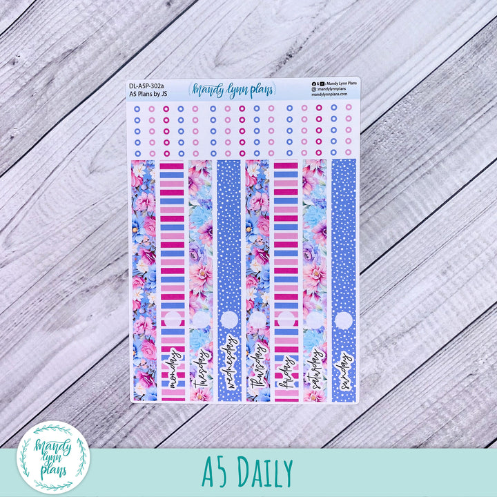 A5 Plans by Just Scribble Daily Kit || Daydream || DL-A5P-302