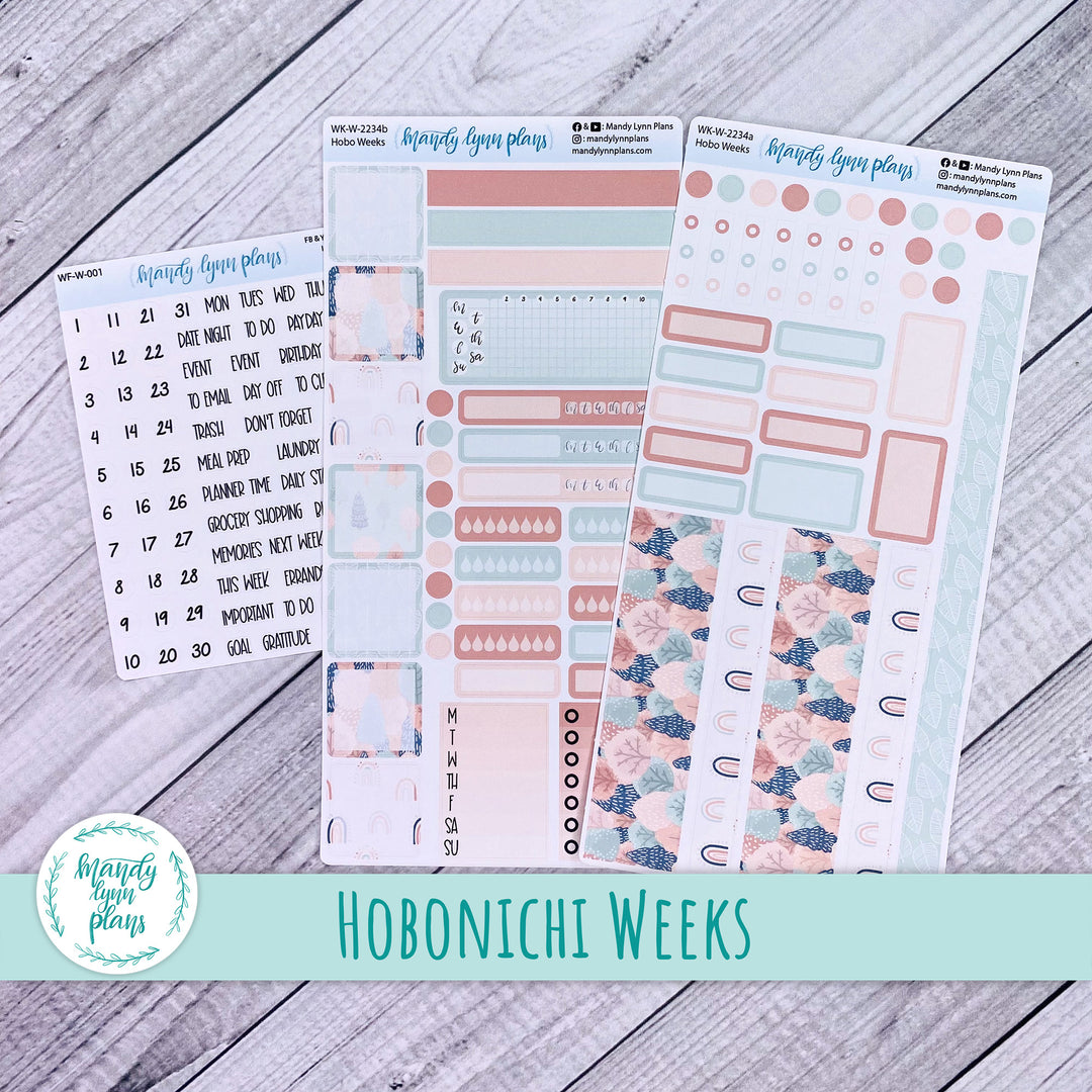 Hobonichi Weeks Weekly Kit || Colorful Forest || WK-W-2234
