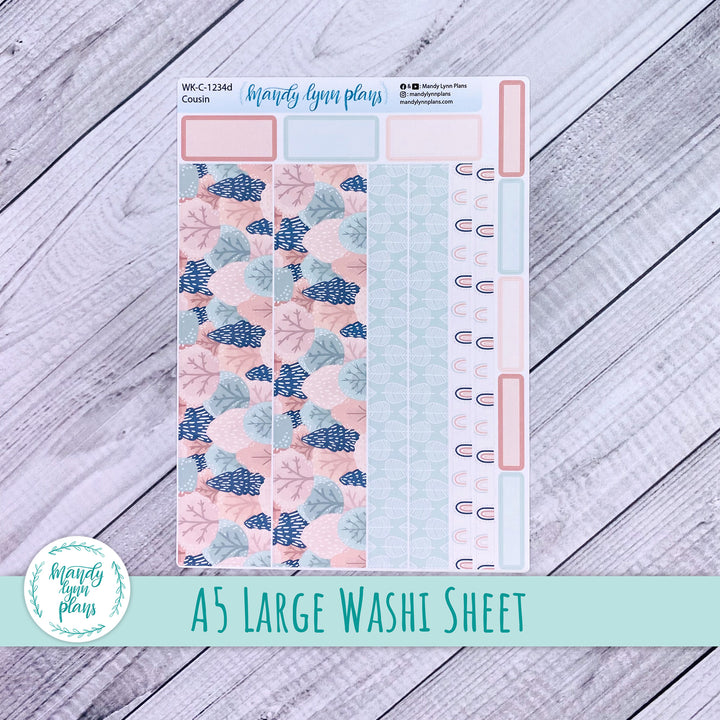Colorful Forest Large Washi Sheet || WK-C-1234D