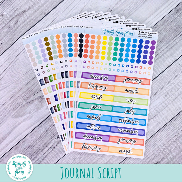 Hobonichi A6 Yearly Index