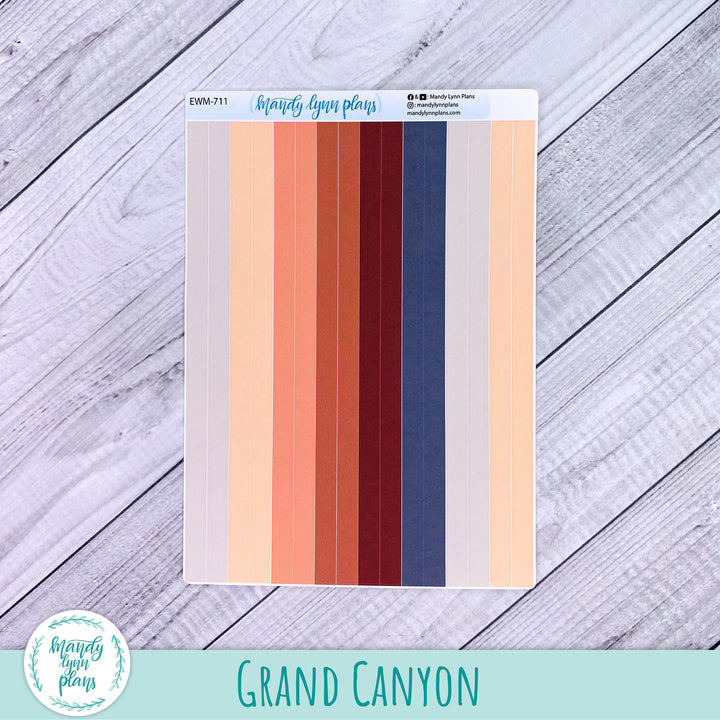 7x9 Skinny Solid Washi Strips