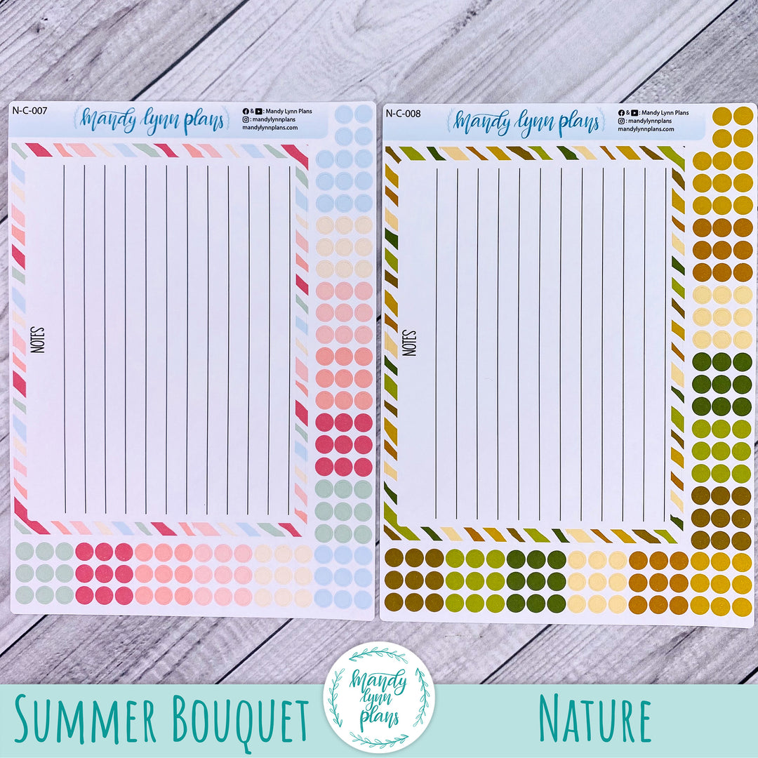 A5 Lined Notes Sticker