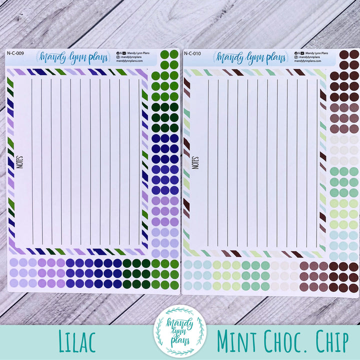 A5 Lined Notes Sticker