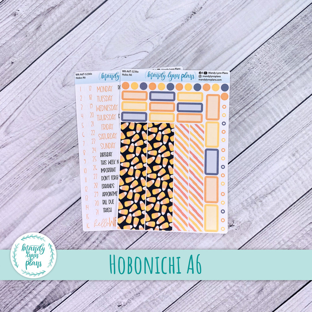 Hobonichi A6 Weekly Kit || Candy Corn || WK-A6T-3236