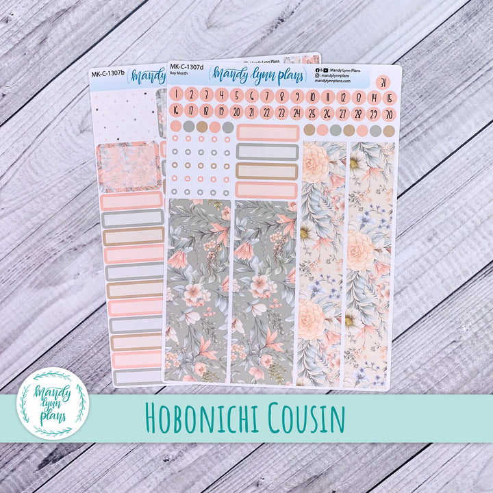 Any Month Hobonichi Cousin Monthly Kit || Garden Symphony || MK-C-1307