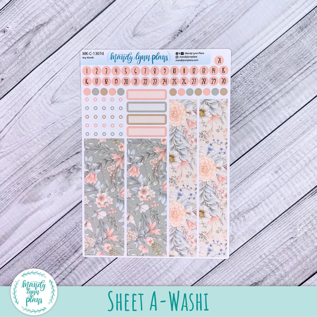 Any Month Hobonichi Cousin Monthly Kit || Garden Symphony || MK-C-1307