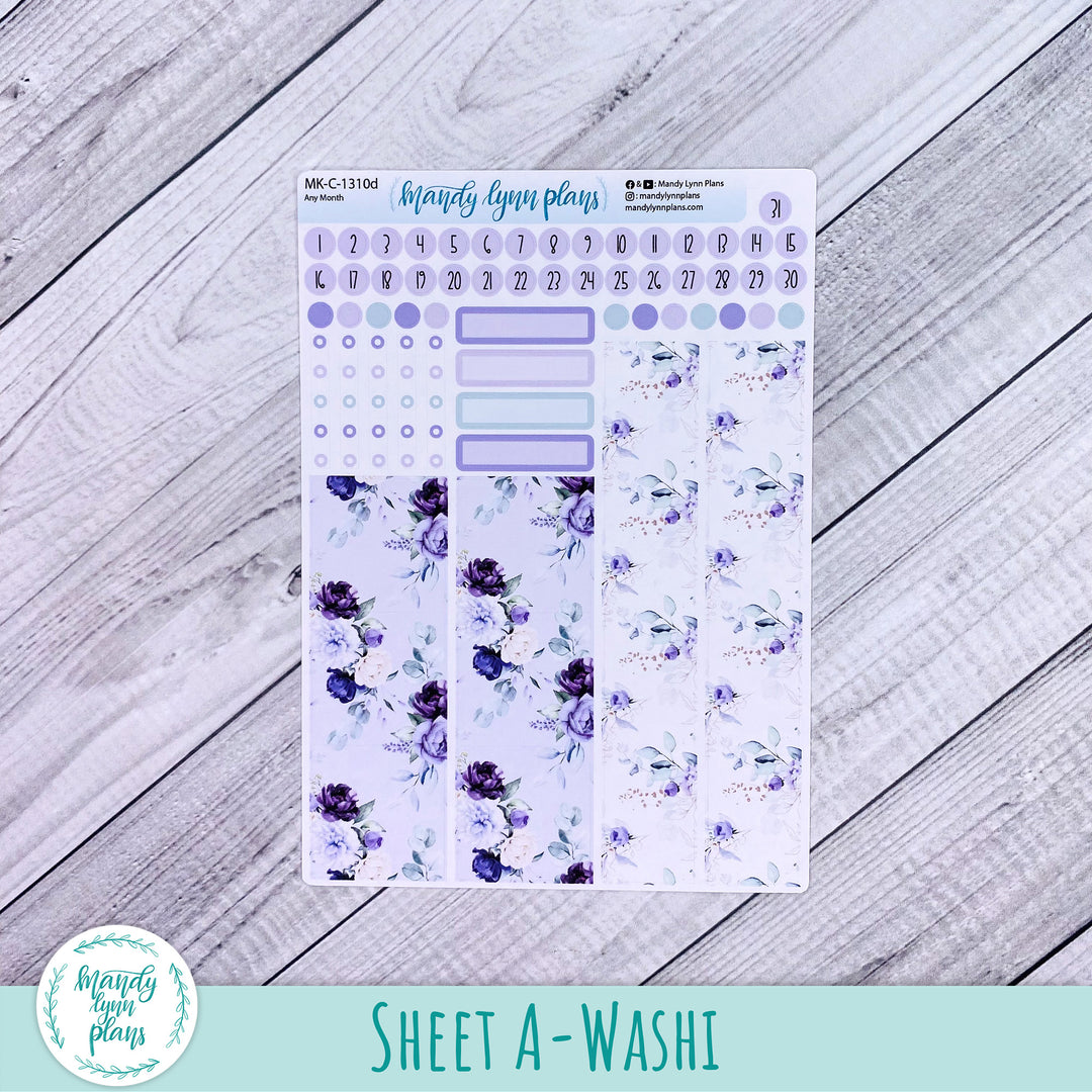 Any Month Hobonichi Cousin Monthly Kit || Elegant Botanicals || MK-C-1310