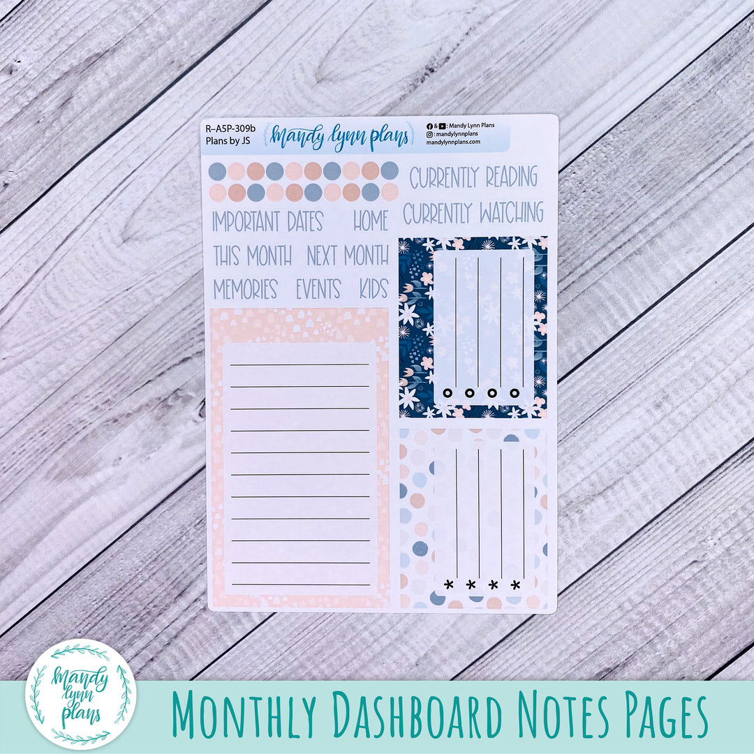 April Plans by Just Scribble Dashboard || Bunny Bliss || R-A5P-309
