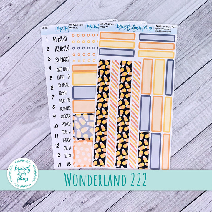 Wonderland 222 Weekly Kit || Candy Corn || 236