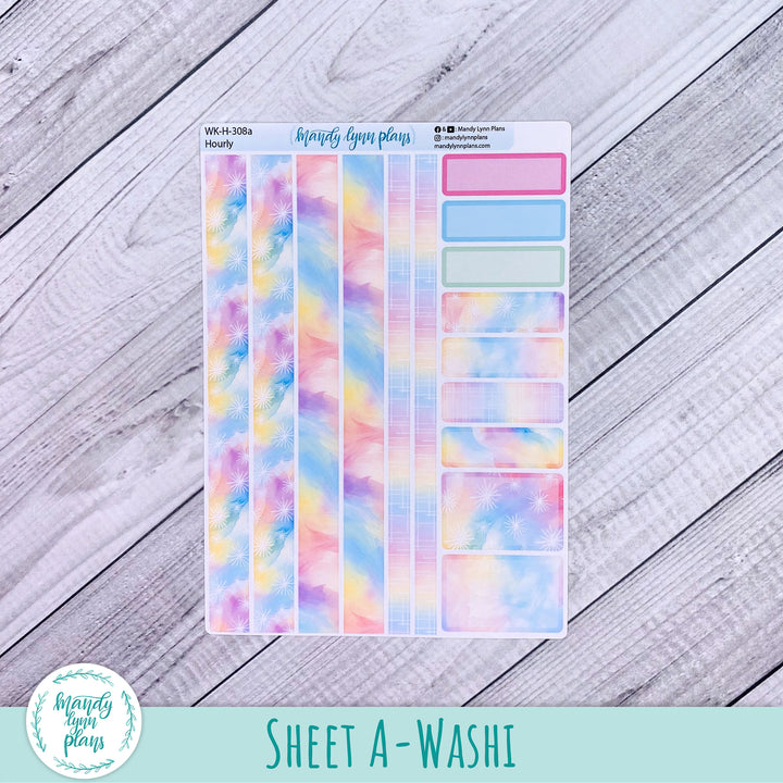 EC Hourly Weekly Kit || Watercolor Wonder || WK-H-308