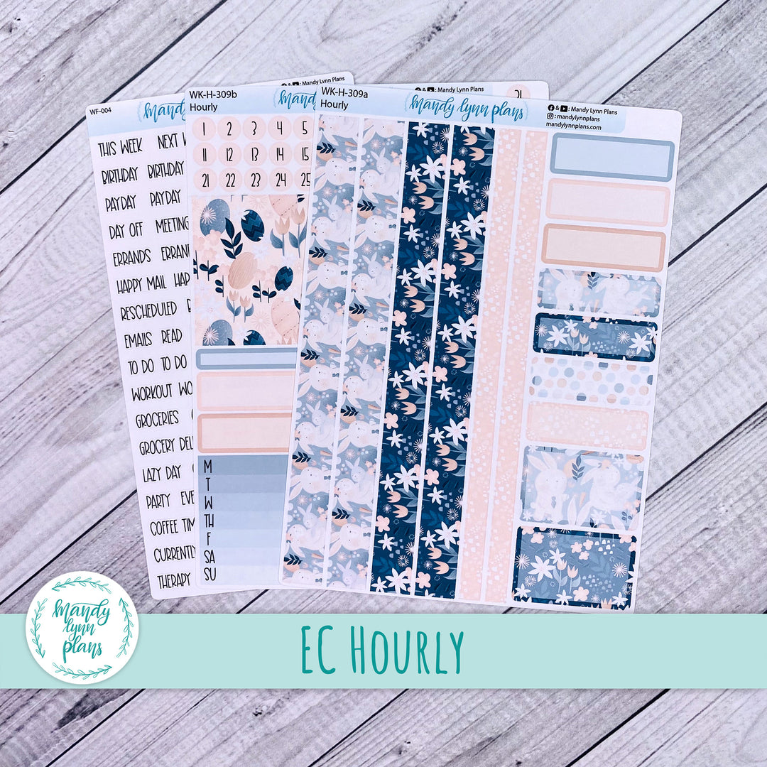 EC Hourly Weekly Kit || Bunny Bliss || WK-H-309