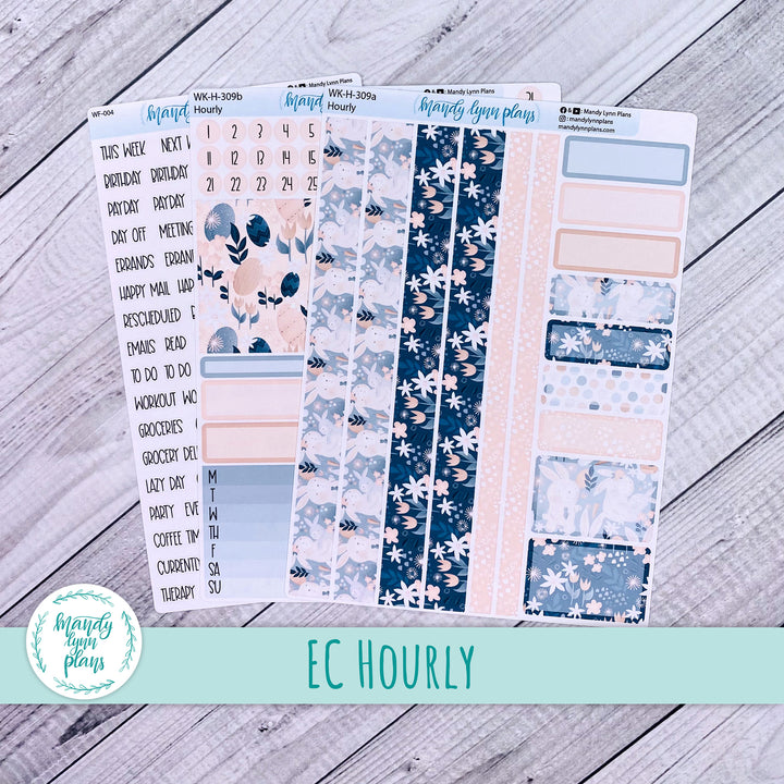 EC Hourly Weekly Kit || Bunny Bliss || WK-H-309