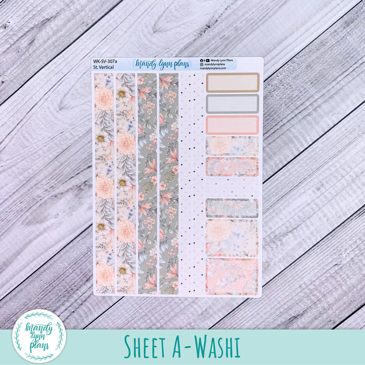 Standard Vertical Weekly Kit || Garden Symphony || WK-SV-307